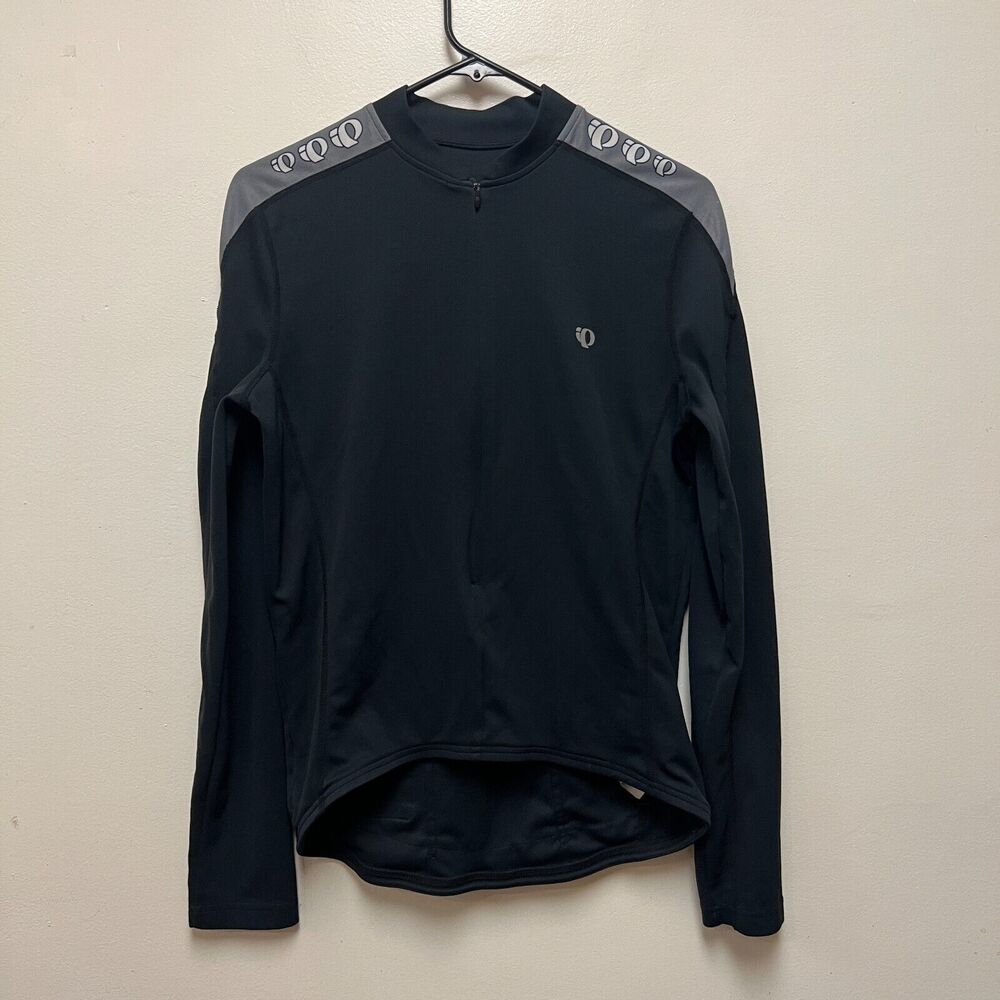 Pearl Izumi Jacket Cycling 3/4 Zip Est Small Large Womens Black Lightweight